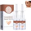 Buobiy 2pcs BronzeMist Tanning Nasal Spray - Self Tanning Nasal Spray, Sunless Tanning Mist, Summer Color Sunless Self Tanning Mist for All Skin Tones