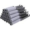 YUYTE 20 Pezzi Bigodini Self Grip Piccoli Bigodini Self Grip Parrucchiere Bigodini Bigodini Parrucchiere Coda Pettine Parrucchieri Bigodini Strumenti per Donne (Grigio)