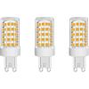 Aiwerttes G9 10W lampadina LED equivalente a 150W alogena 1000 lumen bianco caldo 3000k 220V camera da letto lampada a LED a risparmio energetico, 3 pezzi