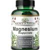 Source of Nature Magnesio Bisglicinato 770 mg | 100 mg Elementare per Capsula | 180 Capsule Vegane | Alta Biodisponibilità | Delicato sullo Stomaco | Senza Effetti Lassativi | Source of Nature