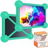 Sovica Custodia tablet 7 pollici universale in silicone adatto a tutti i Tablet PC ed ebook da 7" e 8" presenti sul mercato custodia tablet 8 pollici (Verde)