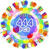 STFYUG 444 PCS Gavettoni Acqua, Palloncini Acqua Autosigillanti, Riempimento Rapido Da 10 Secondi, Olorati Water Balloons, Gavettoni d'Acqua per Feste Estive Piscina Spiaggia Giardino