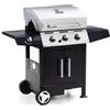 Sochef Barbecue a gas sochef golosone 3 con cottura a pietra lavica o australiana 3 bruciatori - cod. g45129