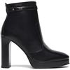 Nero Giardini I308722DE Tronchetti Donna in Pelle - Nero 38 EU