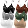 Generic abbigliamento sportivo donna set reggiseno fitness parti sonno sport senza cuciture 6 reggiseno donna abbigliamento, multicolore, M