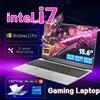 FUCHU Laptop aziendale portatile 15.6 ''Windows 11 Intel i7-8500Y 16GB RAM 1TB SSD Laptop Impronte digitali Sblocco Computer portatile da ufficio - Argento