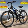 E-Bike 1000W Potente Motore 48V21AH Batteria Al Litio Rimovibile Bici Elettrica 21 Velocità 29 Pollici Pneumatico Sport Bicicletta Elettrica - Blue 1000W 48V21AH