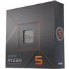 Processore Ryzen 5 7600X (Scheda Grafica Integrata Radeon, 6 Cores/12 Threads,