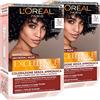 L'OREAL PARIS 2x L'Oréal Paris Excellence Creme Universal Nude Colorazione Permanente Nero 1U Triplo Trattamento - 2 Tinte