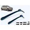 Generico Coppia Spazzole Tergicristallo Compatibili con OPEL KARL E KARL ROCKS DAL 12/2014 - Misure 60 35 cm Tergicristalli per Parabrezza Anteriore Aero Flat Nuove