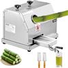 VEVOR Estrattore di Succo di Canna da Zucchero Commerciale, Macchina per Spremitura di Canna da Zucchero Manuale Capacità 50 kg/ora, 3 Rulli in Acciaio Inox, Estrattore di Succo