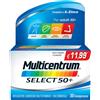 HALEON ITALY Srl Multicentrum Select 50+ - 30 Compresse - Integratore per il Benessere degli Over 50