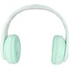 Jectse Cuffie Bluetooth, Cuffie da Gioco Wireless con Riduzione del Rumore Cuffie Bluetooth Pieghevoli sopra L'orecchio con Luci RGB per Bambini Adulti Ragazze Ragazzi(Verde)