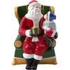 Villeroy & Boch Christmas Toy's Babbo Natale in Poltrona, Statuetta di Babbo Natale Decorativa in Porcellana Dura, Figura Collettiva, Multicolore