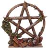 Nemesis Now Stagione del Pentagramma Figurina, Resina, Oro/Rosso (Inverno), 16,5 cm