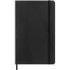 Moleskine Taccuino Precious & Ethical, con Confezione Regalo, Copertina Morbida Vegana Effetto Pitone, Chiusura Elastica, Colore Nero, Formato Large 13x21 cm
