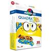 PIETRASANTA PHARMA SPA Master Aid Quadra 3D Boys Cerotti Assortiti Tnt Colorati Resistenti 20 Pezzi