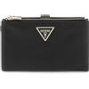 GUESS Laurel SLG DBL Zip Organizer, Portafogli Donna, Nero, Unica