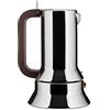 Alessi 9090/3 Caffettiera con Fondo a Induzione di Design in Acciaio Inox, 3 Tazze, 15 centilitri