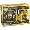 Funko Pop! & Tee: Spider-Man: NWH - Electro - Glow in The Dark - Large - (L) - T-Shirt, Maglietta Vestiti a Maniche Corte con Figura in Vinile da Collezione - Idea Regalo Giocattoli per gli Adulti