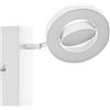 LEDVANCE DECOR SPOT SATURN, 11W, 340lm, bianco, faretto, teste orientabili, versatile, faretto per interni, regolazione della temperatura del colore a 3 stadi, alloggiamento di alta qualità