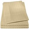 Sweet Home Collection Set di lenzuola a strisce per letto matrimoniale, 6 pezzi, collezione Supreme 1500, in microfibra spazzolata, con tasca profonda, 2 federe extra, per letto matrimoniale, colore: salvia