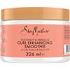SHEA MOISTURE SheaMoisture Balsamo Leave-In Curl Enhancer Smoothie con Cocco e Ibisco - Balsamo per capelli ricci e corposi - Crema modellante con olio di cocco e burro di karité, senza solfati - 1 x 326 ml