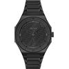 HUGO Orologio con Movimento al Quarzo a Tre Lancette da Uomo Collezione #GRAIL LIGHT con Cinturino in Silicone Nero - 1530396