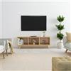 Hanah Home Supporto per TV, melammina, Zaffiro, Taglia Unica