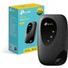 TP-Link M7200 Saponetta WiFi 300Mbps Portatile 4G LTE Cat4, Velocità di Download 150Mbps, Router, con Sim, Modem, Batteria Ricaricabile, Facile da Usare