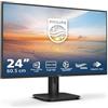 Philips 24E1N1100A Monitor 24 100Hz Frameless IPS FHD (1920x1080), 1ms (MPRT), Altoparlanti integrati, VGA, HDMI, Attacco VESA, 2023, Nero, altoparlante integrato