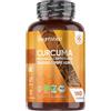 WeightWorld Curcuma Piperina Zenzero Integratore Biologico, da 1520mg per Dose, 180 Curcuma Capsule Vegane con Pepe Nero (Piper Nigrum) e Zenzero (Zingiber Officinale), Senza Glutine né Latttosio, Prodotto in UK