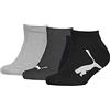 PUMA Sneaker, Calzini Unisex - Bambini e Ragazzi, Nero 969, 23-26 (Pacco da 3)