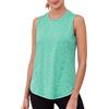 Terecey Canotta Sportiva da Donna Senza Maniche Yoga Fitness Shirt Top Running Girocollo Palestra Leggero Sport Top per Fitness Yoga Casual S-XXL