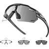 X-TIGER Occhiali Ciclismo Fotocromatici Con TR90 Occhiali Sportivi Uomo Donna Protezione UV400 Chiaro Bici MTB Bicicletta Accessori