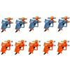 Nerf Elite, Ace SD-1 Party Pack, 10 blaster e 20 dardi originali Nerf Elite, impugnatura di armamento a retroazione, mirino, esclusiva Amazon