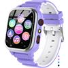 JUBUNRER Orologio Smartwatch Bambini 26 Giochi Telefono Contapassi Calorie SOS Orologio Bambina Bambino Fotocamera HD Lettore Musicale Video Regalo Ragazza 3-12 anni Regali Natale Compleanno