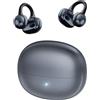 CATGIFF Sport Cuffie Bluetooth, Ultraleggero 4.8 g, Hi-Fi Suono, IP5, Conduzione Ossea e Design Ergonomico, 65H di Autonomia, Clip Orecchio Elegante Auricolari ad Alte Prestazioni Nero