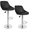 TecTake Sgabelli da Bar Moderni Sgabello Design Cucina Sedia Regolabile - Modelli Differenti - (2X Waldemar | No. 401570)