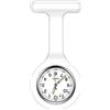 Vicloon Orologio da Infermiere, 1Pcs Orologio per Infermieri in Silicone con Spilla, Infermieri Fob Medical Watch Quandrante Rotondo, Orologi da Tasca per Medici e Infermieri Paramedico