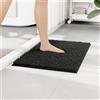 RUN HELIX Tappetino da bagno antiscivolo - 40 x 60 cm, morbido tappeto da bagno per il bagno, assorbente a pelo lungo, tappetino da bagno, antiscivolo, lavabile per doccia, vasca da bagno, decorazione