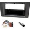 Sound Way Sound-way Kit Montaggio Adattatore Autoradio, Mascherina 1 DIN / 2 DIN Compatibile conSuzuki Swift 2004-2010 / Dzire 2008-2010