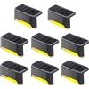 jindaaudio Luci Led Solari Scalini per Esterno 8Pack Segnapassi Led Solari Bianca Calda Luci Solari Esterno Giardino