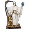 Inmaculada Romero IR Santa Morte Bianca Figura 30 cm. Immagine Resina rappresenta purezza Pace e protezione