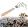 Generic Catch The Sea Rake, Shell Clam Digger Vongole Rastrello per vongole Rastrello per Vongole Vongole Rastrello per scavare frutti di mare Strumenti da giardinaggio, Strumento di scavo per vongole