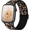 AMSKY Cinturini in Nylon Elastico Compatibile con Cinturino Apple Watch 40mm 44 mm 42mm 46mm 41mm 45mm 38mm 49mm Donna Uomo, Tessuto per Series 11 10 9 8 7 6 5 4, SE Ultra 3 2 1