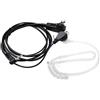 Hensych 1-Pin Bodyguard Tubo Acustico Cuffia Auricolare Con Microfono PTT Per Motorola Talkabout Cobra Radio