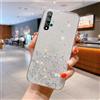 PAIX Custodia Compatibile con Honor 20/Huawei Nova 5T Cover Trasparente Brillantini Stellari Sottile Antiurto in TPU