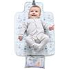 Baby Polar Gear Polar Gear - Fasciatoio per neonati e bambini, lavabile, con tasca, morbido, imbottito e pieghevole, opaco (animali artici)