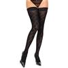 GLAMORY Venus 50 Calze Autoreggenti, Nero (Schwarz Schwarz), X-Large (Taglia Unica: XL-48-50) (Pacco da 2) Women's